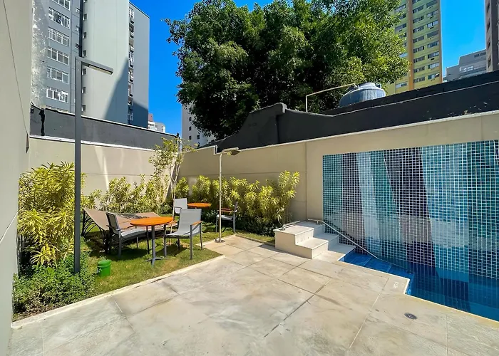  Handy Paraíso condomínio com piscina ao lado do Ibirapuera